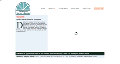 Desktop Screenshot of dmvsurgerycenter.com